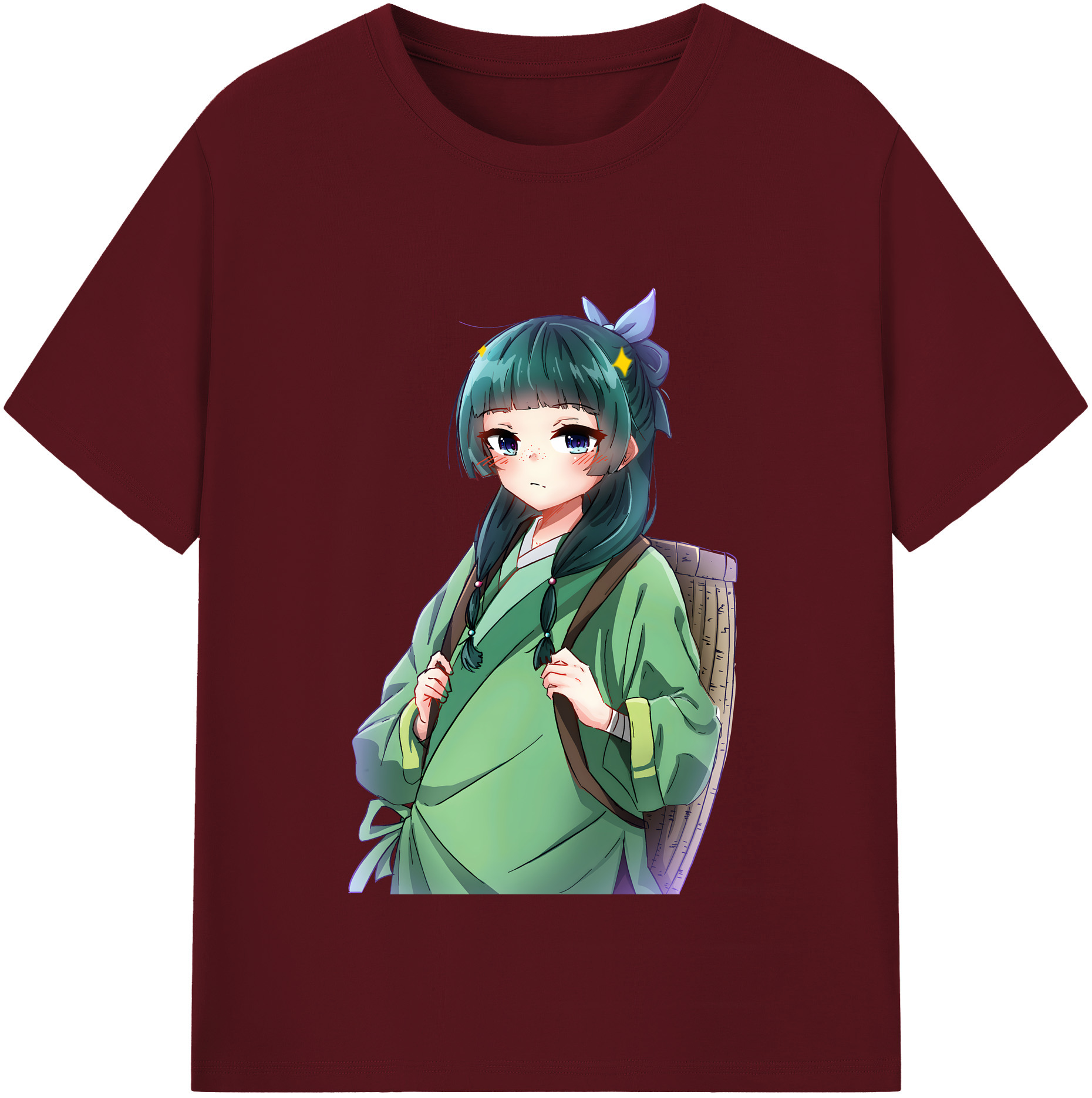 （画像用） 薬屋のひとりごと The Apothecary Diaries 綿100％半袖Tシャツ（フロントプリント）